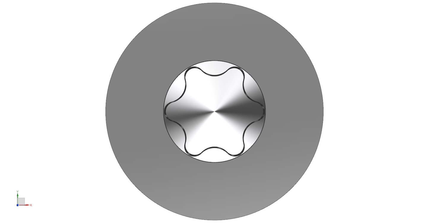 Schriever STS 1,8x10mm Stahl Thermoplast-Senkkopfschraube KN1041