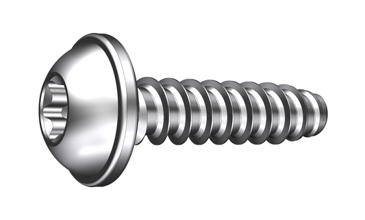 Schriever STSplus 2,2x4mm Edelstahl Thermoplast-Linsenkopfschraube mit Scheibe KN6038