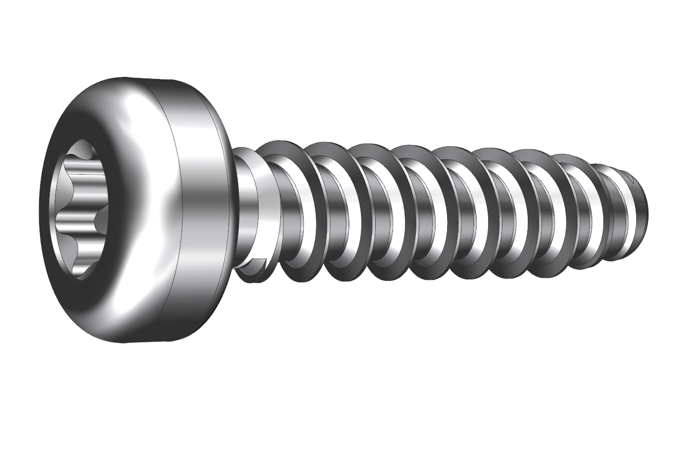 Schriever STSplus 4,5x16mm Edelstahl Thermoplast-Linsenzylinderkopfschraube KN6039